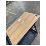 Vintage Nature Forest Wall Art Dark Moon Landscape Painting Wall Decor Woodland Picture Artwork 3D Textured Hand Drawn Sandstone for Farmhouse Bedroom Living Room 24x36 inch Wood Framed