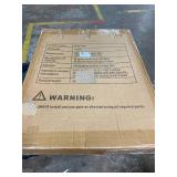 Retails for $140! Extra Wide Clear Dog Gate 31" Tall Clear Acrylic Freestanding Dog gate Transparent Pet Gate for Doorways Stairs 3 Panel(55"-70" W)