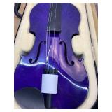 16 Inch MA250 Acoustic Viola, Varnish Solid Wood Viola with Case, Bow, Rosin, Musical Instrument Viola Set for Adults, Beginners Students