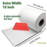 ALLTOP TURF 12inX325ft(30cmX100m Need Apply Glue) Commercial Grade Heavy Duty Turf Seam Tape for Sports & Landscape Artificial Grass Lawn & Putting Greens(No Adhesive)
