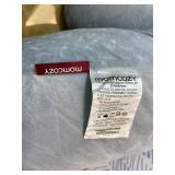 Momcozy Pregnancy Pillows with Cooling Cover, U-Shaped Full Body Maternity Pillow for Side Sleepers 57 Inch - Support for Back, Hip, Belly, Legs for Pregnant Women