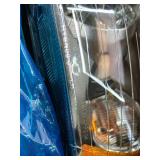 Retails for $121! WEELMOTO Headlights for 2006-2008 Hyundai Sonata, Headlamp Assembly Replacement for 06 07 08 Sonata Black Housing Amber Reflector with Bulbs