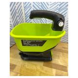 Salt Spreader for Ryobi 18v Battery,Handheld Fertilizer Spreader for Lawns,Available Year-Round,Grass Seeds,Fertilizer,Rock Salt and Ice Melt(Battery Not Included)