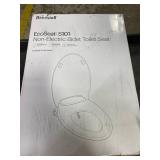 Brondell Bidet Toilet Seat Non-Electric Swash Ecoseat, Fits Elongated Toilets, White - Dual Nozzle System, Ambient Water Temperature - Bidet with Easy Installation