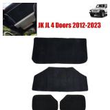 Retails for $105! Sound Heat Insulation Pad Compatible For Wrangler JK JL 2012-2022 4 Doors Headliner Rear Window Ceiling Roof Heat Insulation Cotton (Color : JL 4-Door 2018-2023)