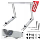 DuctlessAire Outdoor Wall Bracket - Mini Split Mounting Bracket - Ductless Air Conditioner Wall Mount - Mini Split AC/Heating System - Brackets for Window AC, HVAC, Heat Pump & More (9000-36000 BTU)