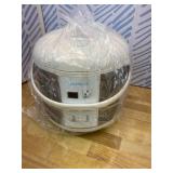 Retails for $139! Buffalo Classic Rice Cooker with Clad Stainless Steel Inner Pot - Electric Rice Cooker for White/Brown Rice, Grain - Easy-to-clean, Non-Toxic & Non-Stick, Auto Warmer (5 Cup)