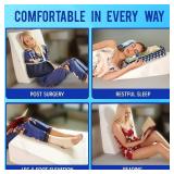 Sleepnitez Fsa Eligible 8" Bed Wedge Pillow   Memory Foam Wedge for Sleeping, Acid Reflux Pillow for Snoring, GERD, Pregnancy, Sleep Apnea, Reading   Luxurious 3.25" Memory Foam Top Layer