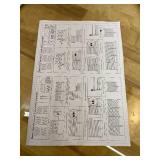 Retails for $126! Metal Privacy Fence Panels for Outside, 42" H x 38" W (3 Panels) Air Conditioner Fences, Pool Equipment Enclosure Trash Can Fence, No Dig Privacy Screen Fencing for Outdoor, White