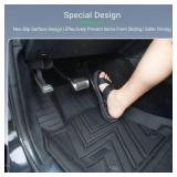 Retails for $160! Floor Mat Trunk Mat Backrest Mat Compatible with 2011-2021 Jeep Grand Cherokee Cargo Liners Replacement for 2011-2021 Jeep Grand Cherokee Accessories(Rear Trunk Mat+Backrest Mat+Floo