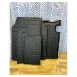 Retails for $160! Floor Mat Trunk Mat Backrest Mat Compatible with 2011-2021 Jeep Grand Cherokee Cargo Liners Replacement for 2011-2021 Jeep Grand Cherokee Accessories(Rear Trunk Mat+Backrest Mat+Floo