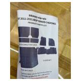 Retails for $160! Floor Mat Trunk Mat Backrest Mat Compatible with 2011-2021 Jeep Grand Cherokee Cargo Liners Replacement for 2011-2021 Jeep Grand Cherokee Accessories(Rear Trunk Mat+Backrest Mat+Floo