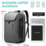 BANGE Anti Theft Backpack With TSA Lock,Waterproof Backpacks With YKK Zipper, High Tech Business Backpack For Men And Women, Laptop Backpack Fits For 17.3 Inch Notebook