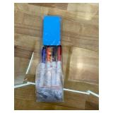 WALGLASS Double-Sided White Board, 24" x 18" Dry Erase Board Magnetic Whiteboard for Wall, Hanging Mounted Whiteboard Silver Aluminium Frame for Home, School, Office, Kitchen