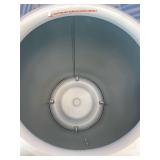 Large Towel Warmer for Bathroom - Heated Towel Warmers Bucket, Wood Handle, Auto Shut Off, Fits Up to Two 40X70 Oversized Towels, Bathrobes, Blankets, for Mother