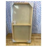 Falling in Art 2 Pack Unfinished Wooden Canvas Panels, 12x24 Gallery Birch Wood Panels Kit, 1 1/2" Deep Art Cradle Boards for Acrylic Painting, Pouring and Burning