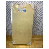 Falling in Art 2 Pack Unfinished Wooden Canvas Panels, 12x24 Gallery Birch Wood Panels Kit, 1 1/2" Deep Art Cradle Boards for Acrylic Painting, Pouring and Burning