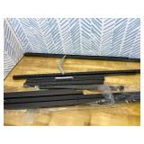 Heavy Duty A- Frame Sidewalks Poster stand 24 x 36 Inch Outdoor Sign Black Coated Metal Collapsible Sidewalks Signs Stand Double-Sided Display Poster Boards Suitable Sandwich Board for Indoor Outdoor