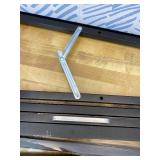 Heavy Duty A- Frame Sidewalks Poster stand 24 x 36 Inch Outdoor Sign Black Coated Metal Collapsible Sidewalks Signs Stand Double-Sided Display Poster Boards Suitable Sandwich Board for Indoor Outdoor