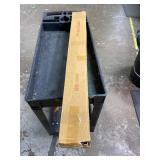 Heavy Duty A- Frame Sidewalks Poster stand 24 x 36 Inch Outdoor Sign Black Coated Metal Collapsible Sidewalks Signs Stand Double-Sided Display Poster Boards Suitable Sandwich Board for Indoor Outdoor