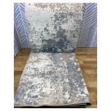 Washable Rugs 8x10 Area Rugs for Living Room - Modern Abstract Rugs for Bedroom,Dining Room,Large Soft Low Pile Carpet with Non Slip Rubber Backing,Neutral Accent Nursery Rug- Beige Blue