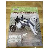 Retails for $156! Large Dog Wheelchair for Hind Legs-Durable All-Terrain Wheels, Heavy Duty Aluminum Frame, Comfortable Breathable Mesh for Dogs, Hip Support System, Restores Mobility for Arthritis & 
