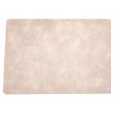 Place Mats Leather Placemats Placemats Double-Sided Retro Leather Placemats Pale Pink