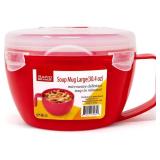 Rapid Soup Mug | Microwaveable Soup & Noodle Cooker | Enjoy Hot Soups Anytime | Ideal for Dorm, Small Kitchen, or Office | Dishwasher-Safe, Microwaveable, & BPA-Free