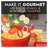 Rapid Soup Mug | Microwaveable Soup & Noodle Cooker | Enjoy Hot Soups Anytime | Ideal for Dorm, Small Kitchen, or Office | Dishwasher-Safe, Microwaveable, & BPA-Free