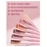 Kaja Wink Dazzle 02 Champagne Sequin + Wink Stamp Wing Eyeliner Pen & Stamp Long Bundle