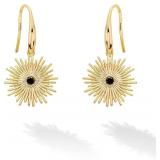 Evil Eye Earrings for Women Symbol of protection - 14K Gold Plated Cubic Zirconia Fishhook/Gift