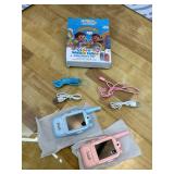 Video Walkie Talkie Toys for Kids, Boys and Girls - 2 Pack Rechargeable Video Intercom Kid Walkies Talkies - Christmas Birthday Gifts for Kids Family Games, Outside, Camping, Hiking (Blue/Pink)
