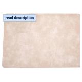Place Mats Leather Placemats Placemats Double-Sided Retro Leather Placemats Pale Pink