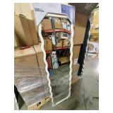 Wavy Over The Door Mirror White - Room Essentialsâ¢ - Retail: $24