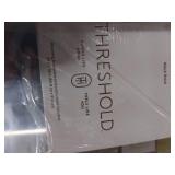 24\" x 36\" Infinity Mantle Wall Mirror Black - Thresholdâ¢: Rust-Resistant, Rounded Top, Wall Mount - Retail: $90