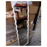 Wavy Over The Door Mirror White - Room Essentialsâ¢ - Retail: $24