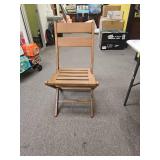 Wooden Folding Patio Chair