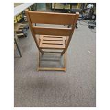 Wooden Folding Patio Chair