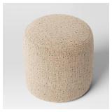 Speckled Pouf Ottoman Speckled Beige- Room Essentialsâ¢
