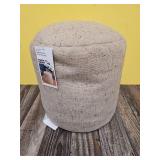 Speckled Pouf Ottoman Speckled Beige- Room Essentialsâ¢