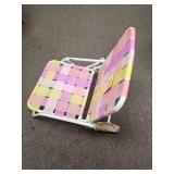 Pastel Folding Lawn Chair