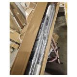 White Plastic Folding Chair - 2 chairs