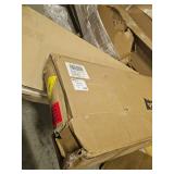 White Plastic Folding Chair - 2 chairs