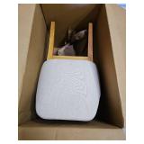 1 chair Kinston Curved Back Upholstered Dining Chair Linen - Thresholdâ¢ - Retail: $280