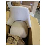 1 chair Kinston Curved Back Upholstered Dining Chair Linen - Thresholdâ¢ - Retail: $280