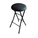 Peakform Vinyl Folding Stool Black Set