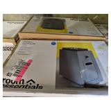 1lb Rectangular Fire Pit Gray - Room Essentialsâ¢