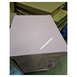 Pink Metal Rolling Storage Cabinet