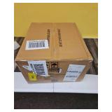 Ale Contemporary Adjustable Barstool Black - Lumisource: Chrome-Plated, Low Back, Swivel, PVC Upholstery - Retail: $265