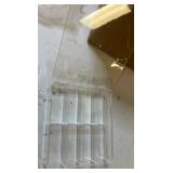 Clear Acrylic Multi-Compartment Storage Organizer - Retail: $15